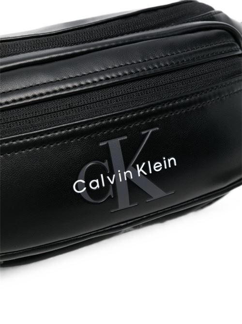 Marsupio uomo Calvin Klein nero in ecopelle Calvin Klein | LV04D3419GUB1